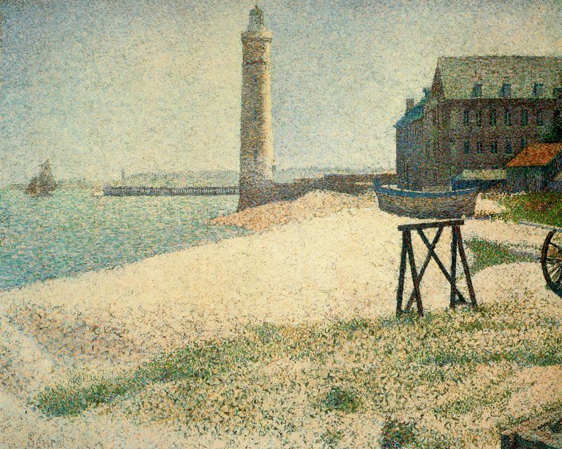 Жорж-Пьер Сёра - Приют и маяк, Онфлёр 1886