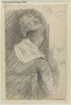 Женщина со спины. Негритянка 1881