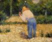 Georges Seurat most famous paintings. The Stone Breaker 1881-1882