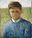 Молодой крестьянин в синем 1882