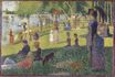 Georges Seurat most famous paintings. Study for A Sunday on La Grande Jatte 1884