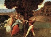 Тициан, Тициано Вечеллио - Рождение Адониса 1505-1510