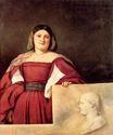 Тициан, Тициано Вечеллио - Портрет женщины 1508-1510