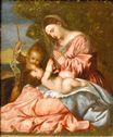 Тициан, Тициано Вечеллио - Мадонна с младенцем с младенцем Иоанном Крестителем 1515-1525
