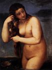 Тициан, Тициано Вечеллио - Венера Анадиомена. Афродита Анадиомена 1520