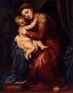 Тициан, Тициано Вечеллио - Мадонна с младенцем 1545