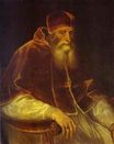 Тициан, Тициано Вечеллио - Портрет Папы Павла III 1548