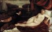 Тициан, Тициано Вечеллио - Венера и Органист и Маленькая Собака 1550