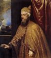 Тициан, Тициано Вечеллио - Портрет дожа Франческо Веньер 1554-1556
