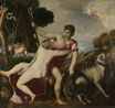 Тициан, Тициано Вечеллио - Венера и Адонис 1554