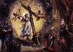 Тициан, Тициано Вечеллио - Дож Антонио Гримани на коленях перед видением Истинной Веры 1575-1576