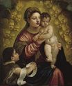 Тициан, Тициано Вечеллио - Богоматерь с младенцем и святым Иоанном 1550-1576