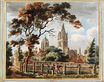 Уильям Тёрнер - Церковь Христа, Оксфорд из Мертон Филдс 1789