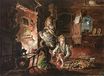 Уильям Тёрнер - Больной кот: интерьер коттеджа 1789