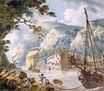 Уильям Тёрнер - Горячие колодцы, со скалы Сент-Винсента, Бристоль 1791