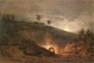 Уильям Тёрнер - Печь для обжига извести в лунном свете 1795