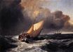 Уильям Тёрнер - Голландские лодки в шторме 1801