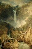 Уильям Тёрнер - Водопад Рейхенбаха, в долине Хасле, Швейцария 1804