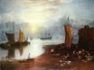 Уильям Тёрнер - Восход солнца через фигуры рыбаков. Очистка и продажа рыбы 1807
