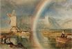 Уильям Тёрнер - Замок Арундел на реке Арун с радугой 1824