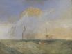 Уильям Тёрнер - Пароход и легкий корабль; этюд для ’Последний рейс корабля Отважный’ 1838–1839