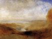 Уильям Тёрнер - Пейзаж с рекой и заливом в фоновом режиме 1835