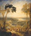 Уильям Тёрнер - Фрине отправляется в общественные бани, как Венера, Демосфены, которых тают за Эскины 1838