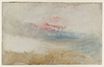 Уильям Тёрнер - Красное небо над пляжем 1845