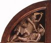 Ян ван Эйк - Гентский алтарь, фрагмент. Каин и Авель 1432