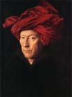 Ян ван Эйк - Портрет человека в красном тюрбане 1433