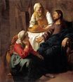 Ян Вермеер - Христос в доме Марфы и Марии 1654