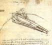 Леонардо да Винчи - Один из проектов Леонардо да Винчи для Орнитоптера 1489