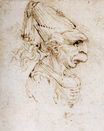 Леонардо да Винчи - Карикатура 1500