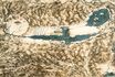 Леонардо да Винчи - Вид с высоты птичьего полета, пейзаж 1502