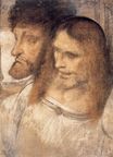 Леонардо да Винчи - Головы святых Фомы и Иакова