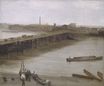 Коричневый и серебряный. Старый мост Баттерси 1859