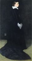 Композиция в черном, № 2 Портрет миссис Луис Хут 1872