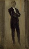 Портрет мужчины в вечернем костюме 1885