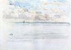 Джеймс Уистлер - Морской пейзаж, Дьеп 1886