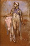 Джеймс Уистлер - Греческая рабыня. Вариации в фиолетовой и розовой 1886