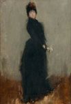 Этюд для портрета мисс Этель Филип 1889