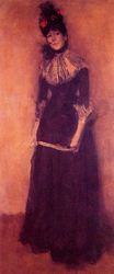 Джеймс Уистлер - Розовый и Серебряный. La Jolie Mutine 1890