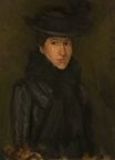 Черная шляпа. Мисс Розалинд Бирни Филип 1902