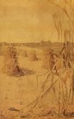 Грант Вуд - Кукурузное поле 1925