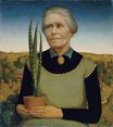 Женщина с растениями 1929