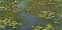 Клод Моне - Le Bassin aux Nymphéas. Водяные лилии 1919