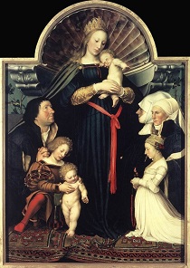 Ганс Гольбейн - Дармштадтская Мадонна 1526