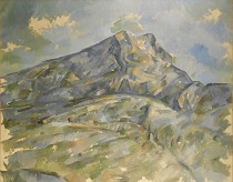 Поль Сезанн Вид на гору Сент-Виктуар из рощи, Черный замок 1904