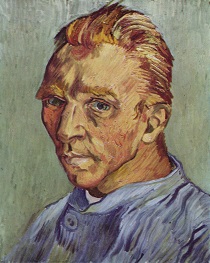 Винсент ван Гог. Portrait de l'artiste sans barbe. Автопортрет без бороды 1889