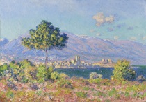 Клод Моне - Антиб, вид на плато Нотр-Дам 1888